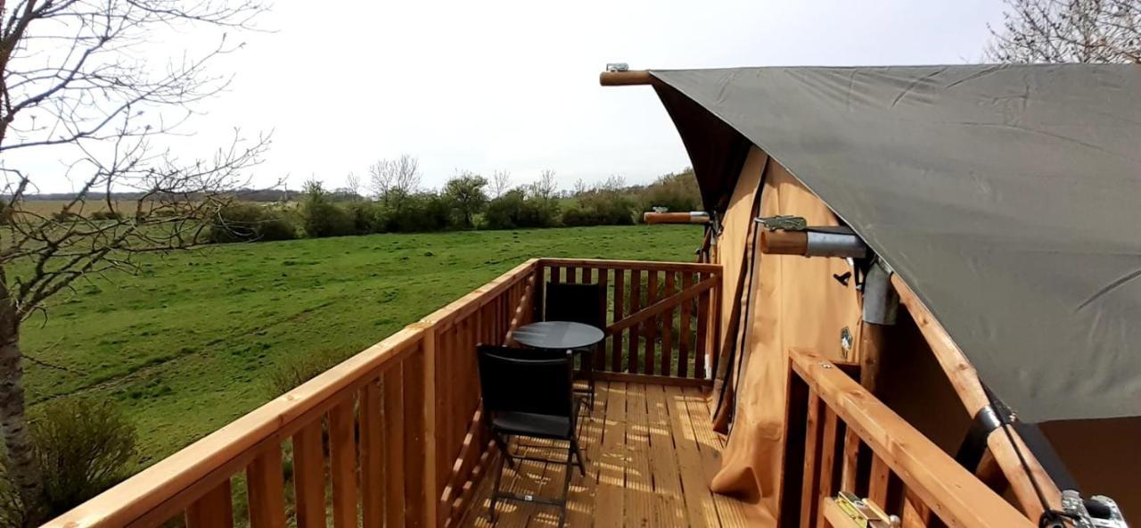 Tente Cabane Du Camping Hautoreille Bannes  Dış mekan fotoğraf