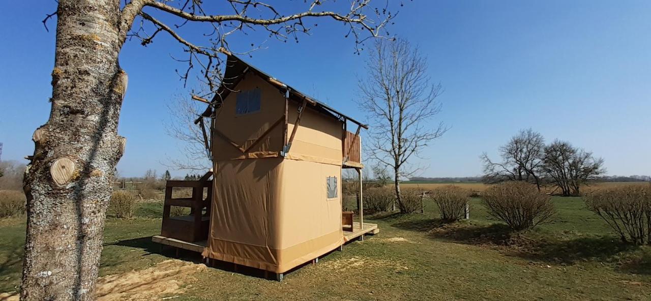 Tente Cabane Du Camping Hautoreille Bannes  Dış mekan fotoğraf